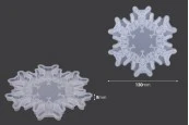 Силиконова форма Орнамент снежинка (epoxy resin) Силиконова форма Орнамент снежинка (epoxy resin)-изображение_размери