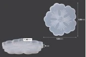 Силиконова формичка за подложки за цветя-изображение_размери