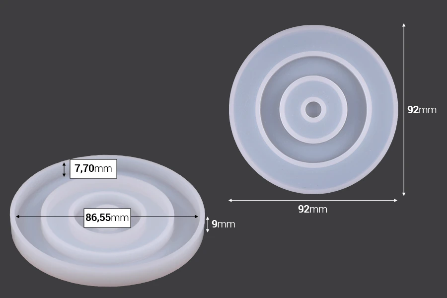 Силиконова форма за течно стъкло Очи-изображение_размери