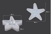Силиконов калъп Звезда-изображение_размери