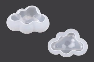 Силиконова форма 3D облак 67x31.5мм-1