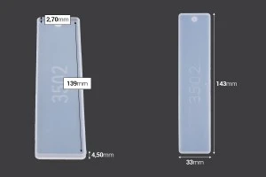 Силиконова форма Bookmark 143x33 мм-2