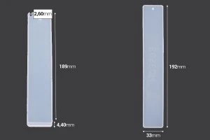 Силиконова форма Bookmark 192x33 мм-2