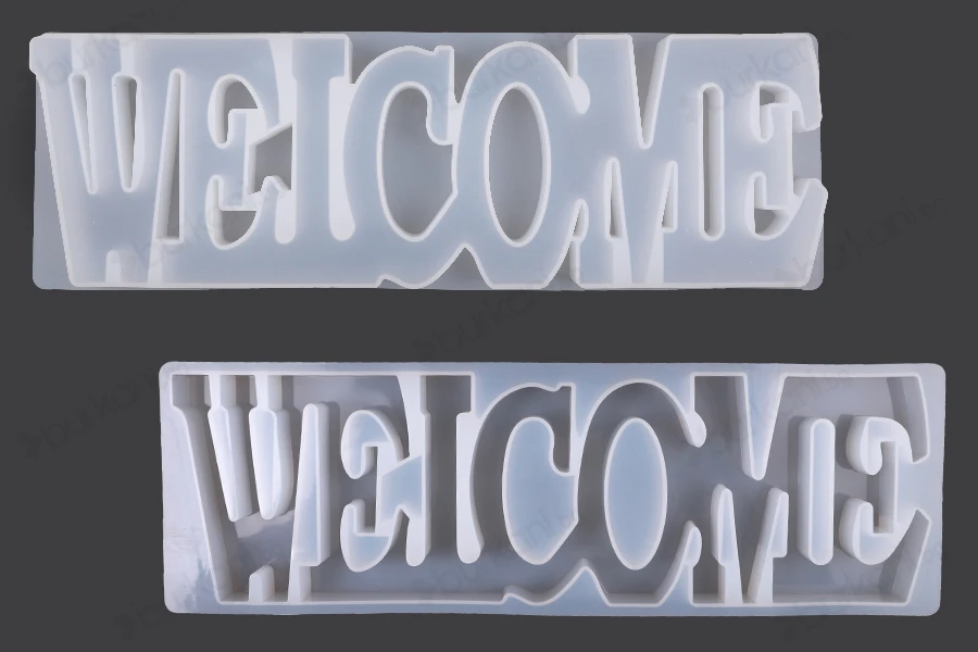 Силиконова форма надпис "Welcome"-изображение_продукт