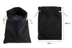 Ленена цветна торбичка 95x135 mm - 50 бр.-2