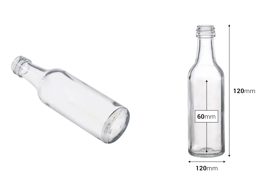 Малки шишенца за ракия 50 мл (Оста) Малки шишенца за ракия 50 мл (Оста)-изображение_размери