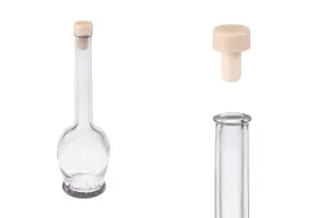 Сферична бутилка  100 ml с тапа Ф11-1