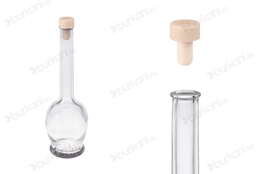 Сферична бутилка  100 ml с тапа Ф11-изображение_продукт