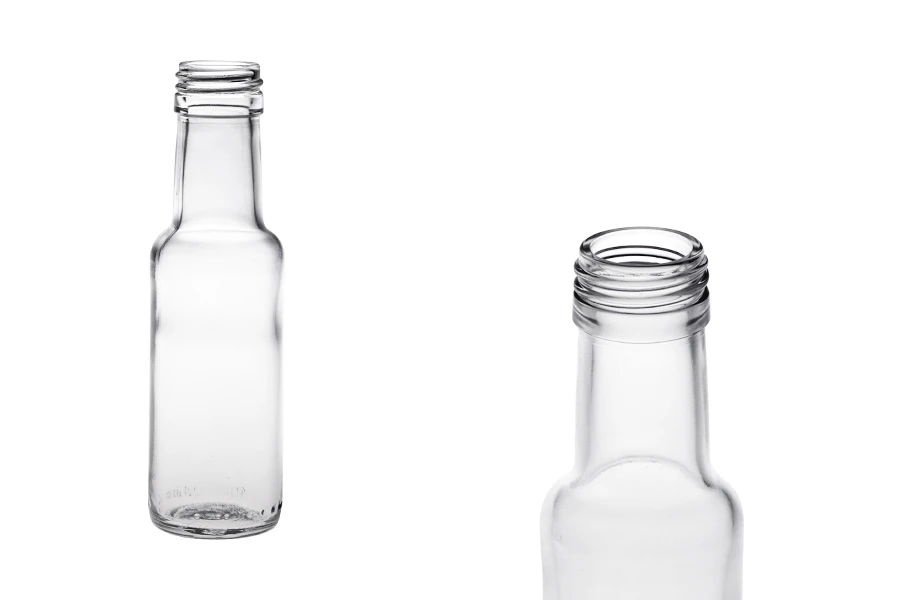 Стъклена прозрачна бутилка 100 мл-изображение_продукт