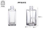 Квадратна бутилка за парфюм 50 ml 6/50 (18/415) Квадратна бутилка за парфюм 50 ml 6/50 (18/415)-изображение_размери