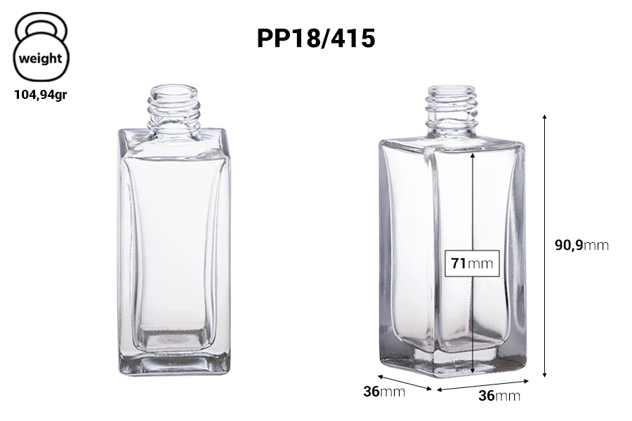 Квадратна бутилка за парфюм 50 ml 6/50 (18/415) Квадратна бутилка за парфюм 50 ml 6/50 (18/415)-изображение_размери
