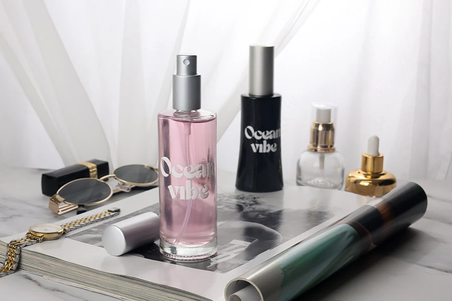 Кръгла бутилка за парфюм 100 ml (18/415) Кръгла бутилка за парфюм 100 ml (18/415)