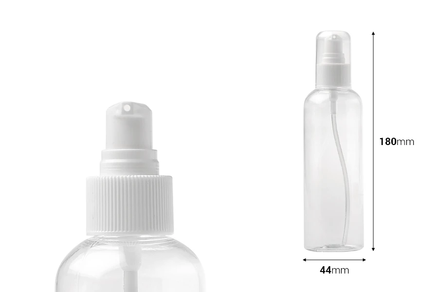 PET бутилка 200 ml с помпа за крем или лосион, в опаковка от 12 броя PET бутилка 200 ml с помпа за крем или лосион, в опаковка от 12 броя