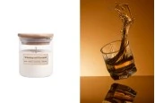 Ароматна ръчно изработена свещ Whiskey and Caramel - 110 гр.-изображение_продукт