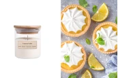 Lemon Cake Ароматна свещ с дървен фитил (110гр)-изображение_продукт