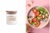Ароматна свещ Fresh & Sweet  110 гр с памучен фитил -изображение_продукт