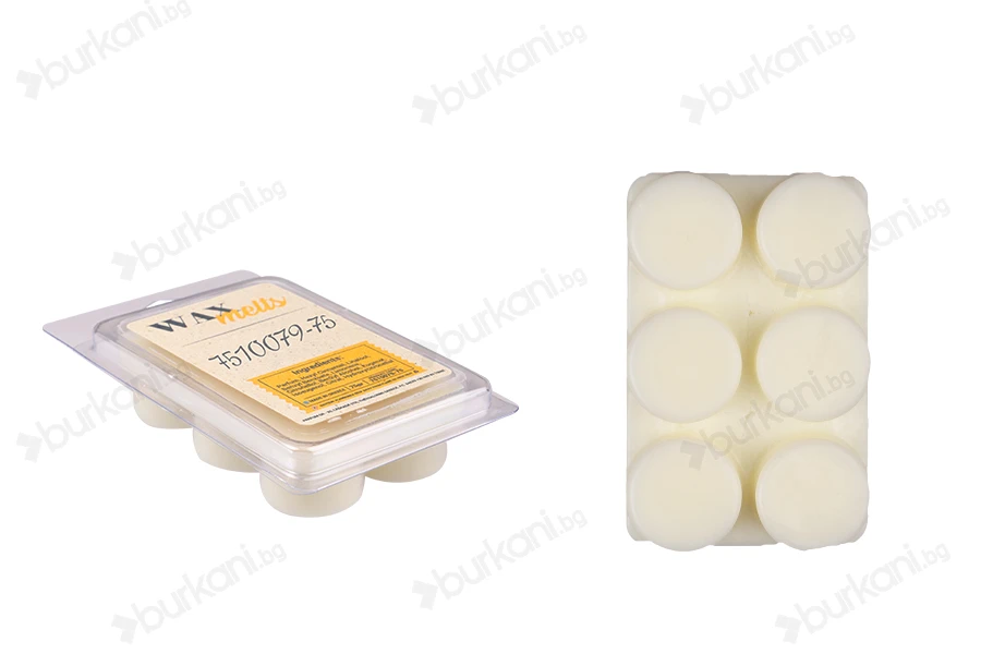 Ароматизирани восъчни кубчета - Citrus Bloom (75gr)-изображение_размери