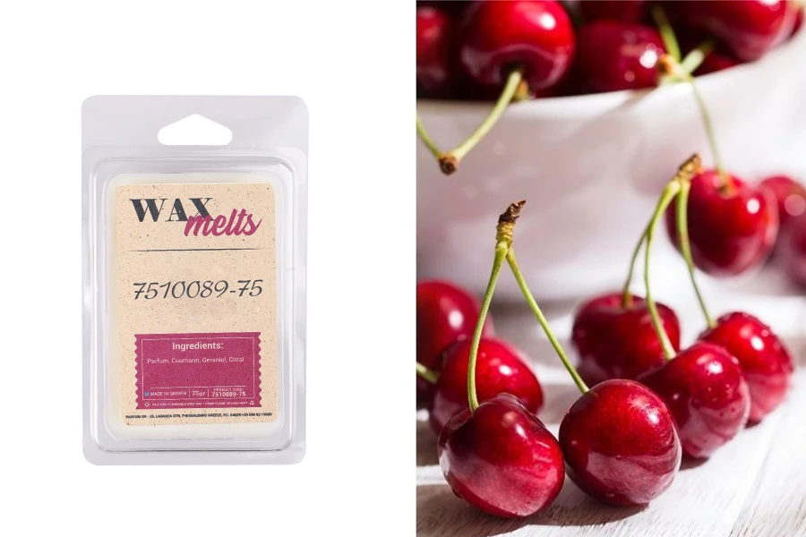 Αроматизивани восъчни кубчета Exotic Cherry (75gr) Αроматизивани восъчни кубчета Exotic Cherry (75gr)