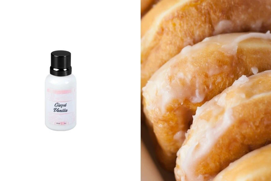 Ароматно масло за свещи 30 мл "Glazed Vanilla"