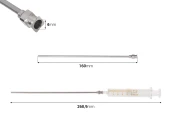 5 ml стъклена спринцовка с метална игла 5 ml стъклена спринцовка с метална игла