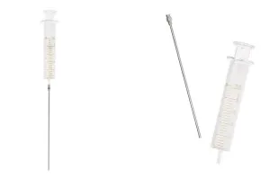 20 ml стъклена спринцовка с метална игла-1