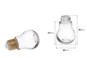 Бурканче "Крушка" 40 мл с дупка за сламка 40 ml-2