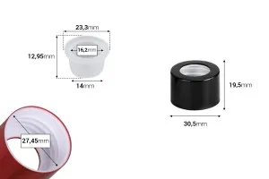 Капачка PP28  за ароматизатор-2