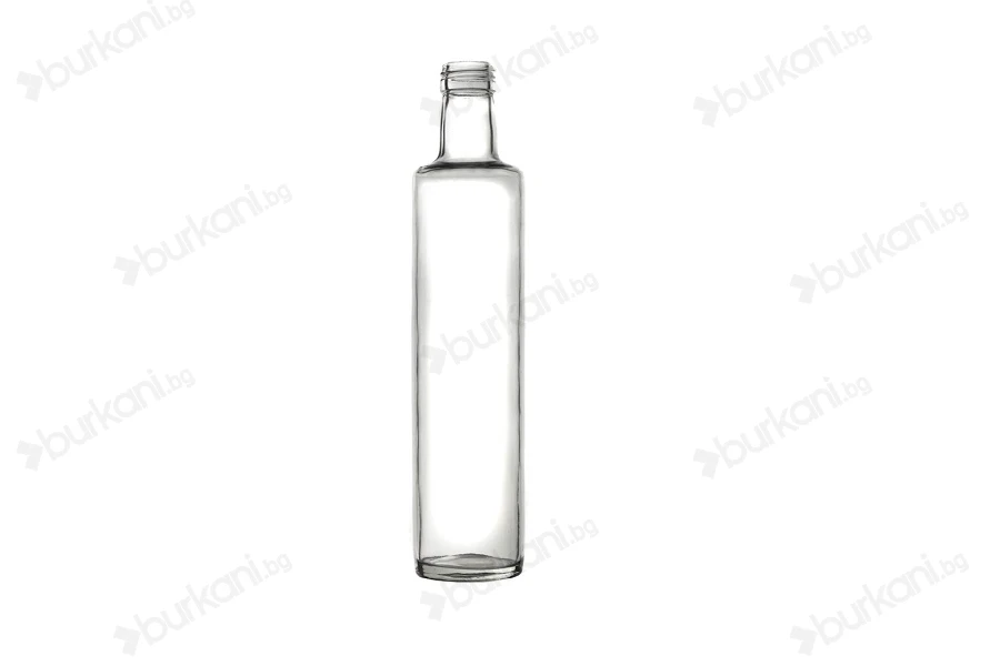 Прозрачна бутилка за зехтин, оцет или вода 750 ml Дорика  (PP 31.5)-изображение_продукт