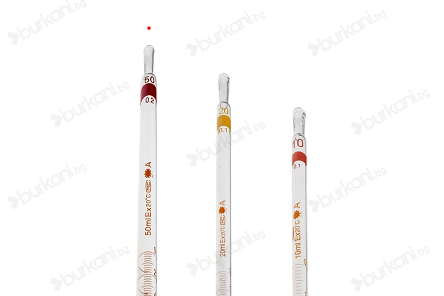 Стъклена пипета  50 ml-изображение_група