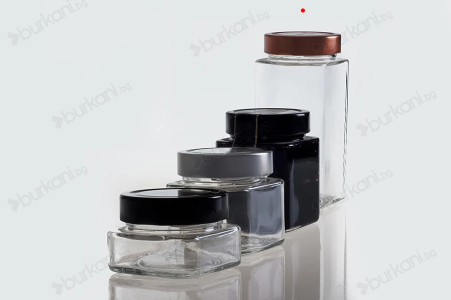 Квадратен буркан 580 ml Т.О.  70 Deep-изображение_група