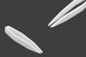 Пластмасови пинсети (PE) 61 мм бели - 24 бр-изображение_продукт