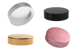 Пластмасова капачка с алуминиево покритие и вътрешна обвивка за буркани от 50 мл-изображение_продукт