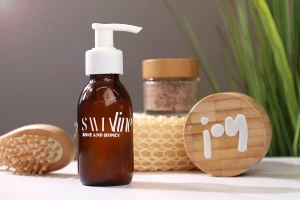 Стъклена амбер бутилка 100 мл ПП28-изображение_група