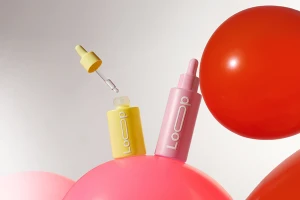 Стъклена бутилка в матови пастелни цветове 30 мл с капкомер -изображение_група