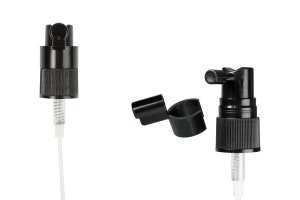 Пластмасов черен спрей за гърло PP18/410-изображение_продукт