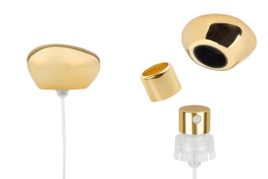 Спрей с луксозна златна капачка за парфюмни бутилки Кримп 15 мм -изображение_продукт