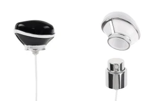 Луксозен сребърен спрей пулверизатор с капачка за бутилки Кримп 15 мм -изображение_продукт