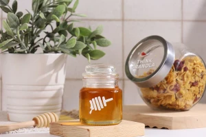 Стъклен буркан със стъклена херметическа капачка 100 мл-изображение_група