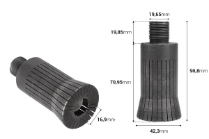 Инструмент за запечатване на спрей пулверизатроите на бутилки за парфюми Кримп (изисква използването на машина с код: 15-1911)-изображение_размери