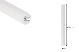 Резервен памучен фитил за бутилка с код 16-6479-изображение_размери