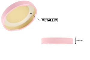 Капачки Т.О. 43 без пик в различни цветове-изображение_размери