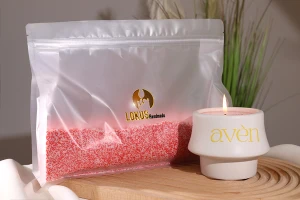 Полупрозрачни торбички Doy Pack 295x40x230 мм с цип и термозапечатване - 50 бр.-изображение_група