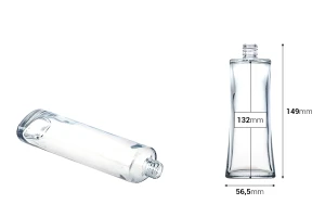 Стъклена бутилка за парфюм  100ml 12/100 (18/415)-изображение_размери