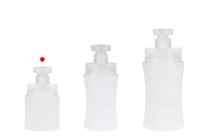 Пластмасова (HDPE) бяла бутилка 200 мл с помпа-изображение_група