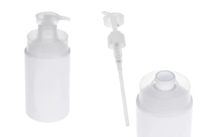 Пластмасова (HDPE) бяла бутилка 500 мл с помпа-изображение_продукт