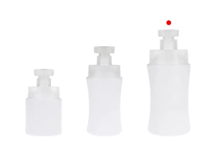 Пластмасова (HDPE) бяла бутилка 500 мл с помпа-изображение_група