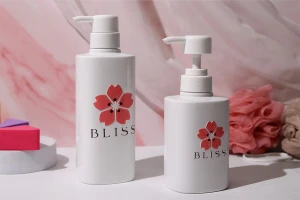 Пластмасова 500 мл PET бутилка в бял цвят с помпа (PP32)-изображение_група