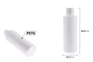 Резервна вътрешна бяла бутилка 50 мл с бяла капачка за код 16-6448-изображение_размери