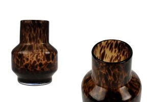 Декоративен стъклен буркан с размери 120x150 мм-изображение_продукт