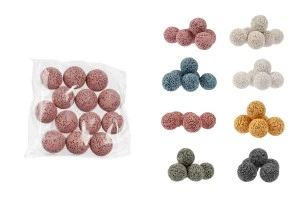 Дифузер от вулканичен камък 18 мм в различни цветове - 13 бр.-изображение_продукт